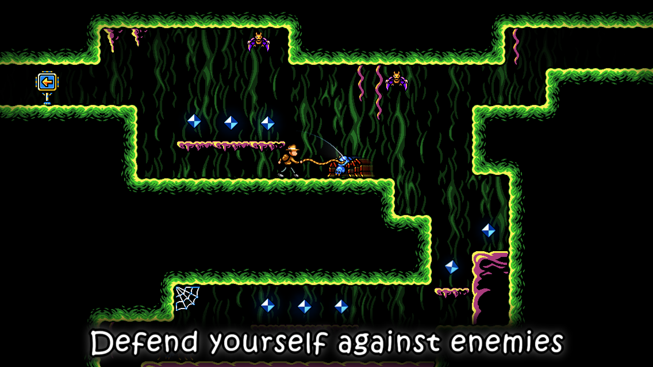 Traps n' Gemstones Game Screenshot