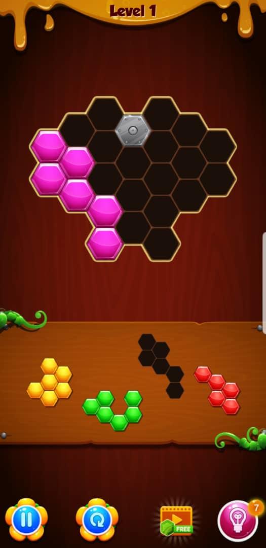 Hexa Epic Puzzle Game Screenshot