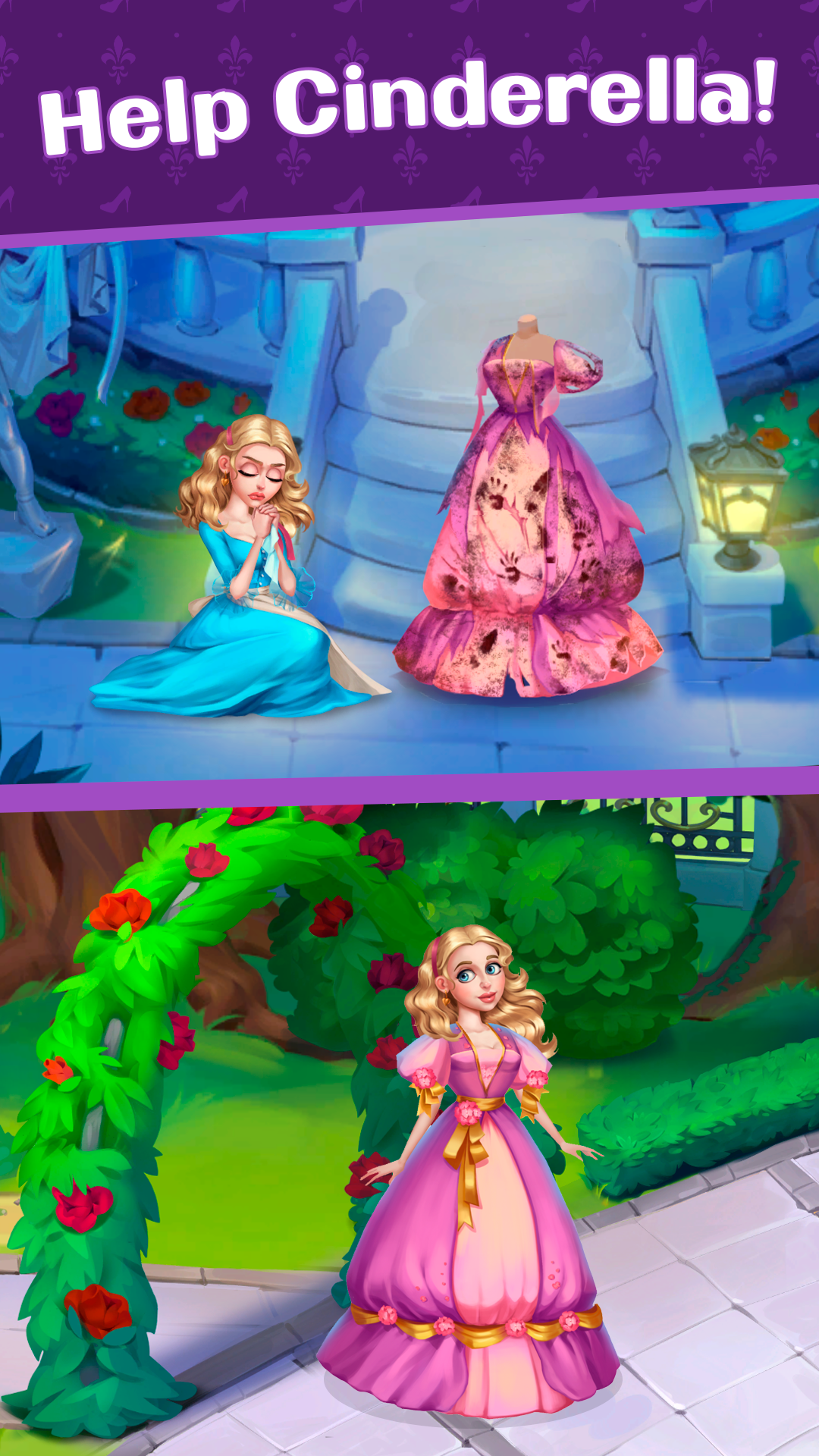 Cinderella: Royal Tile Match for Android/iOS - TapTap