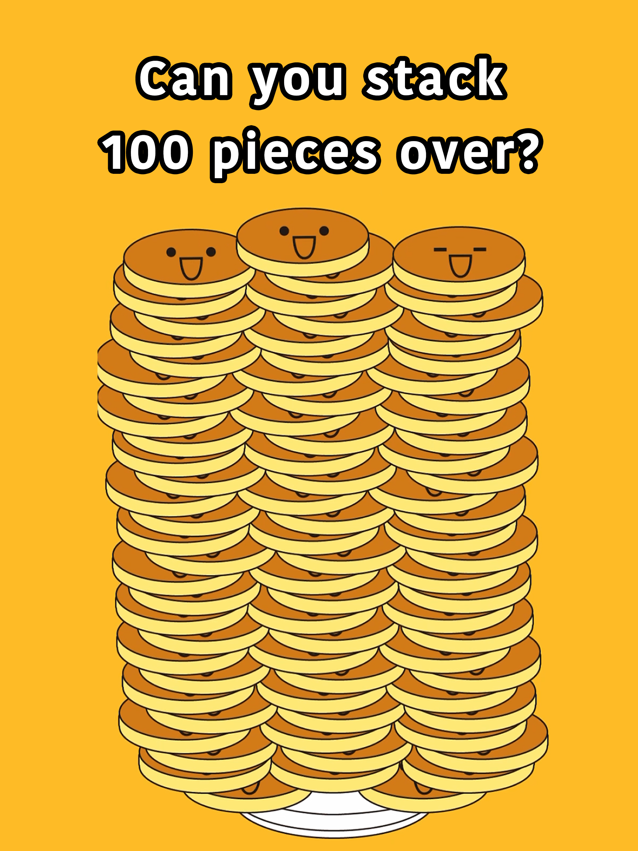 Pancake Tower-Game for kids Game Screenshot
