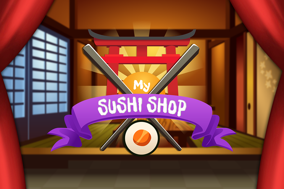 Captura de Tela do Jogo My Sushi Shop: Jogo de Comida