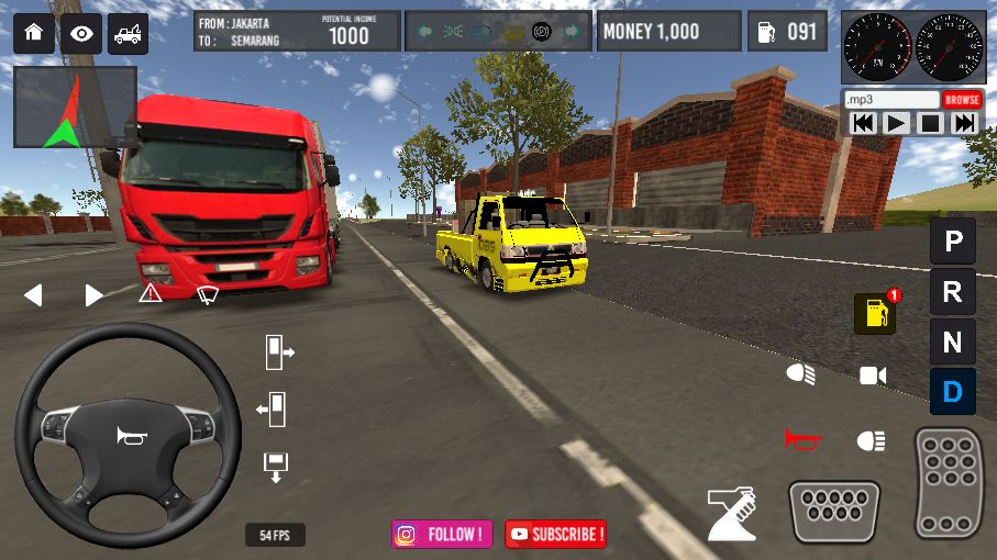 IDBS Pickup Simulator screenshot game
