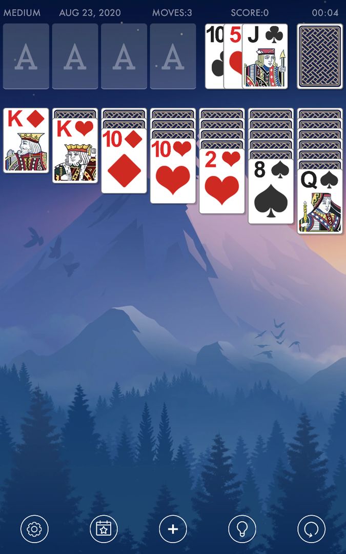 Solitaire screenshot game