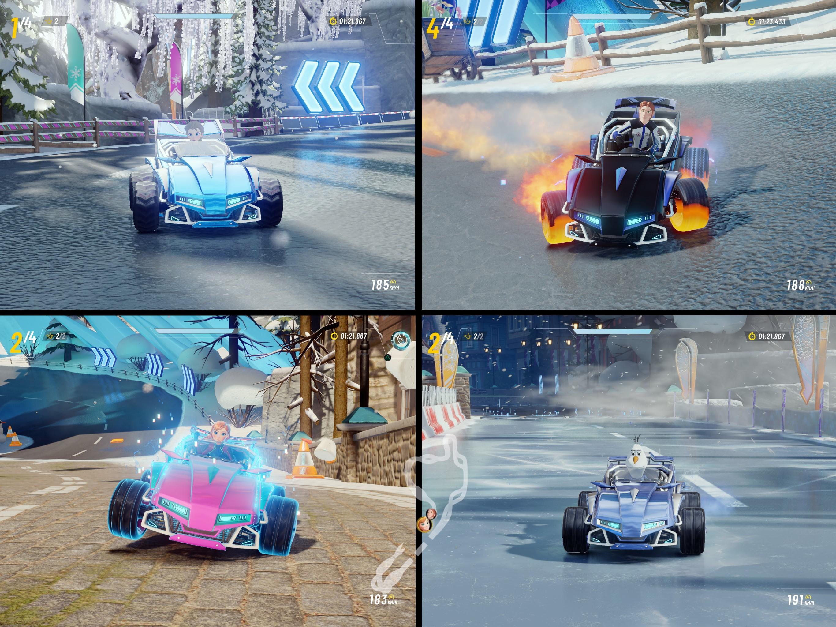 Disney Speedstorm ภาพหน้าจอเกม