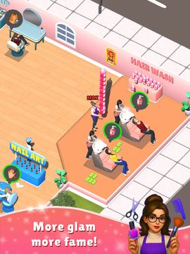Bella's Beauty Saloon Game Screenshot