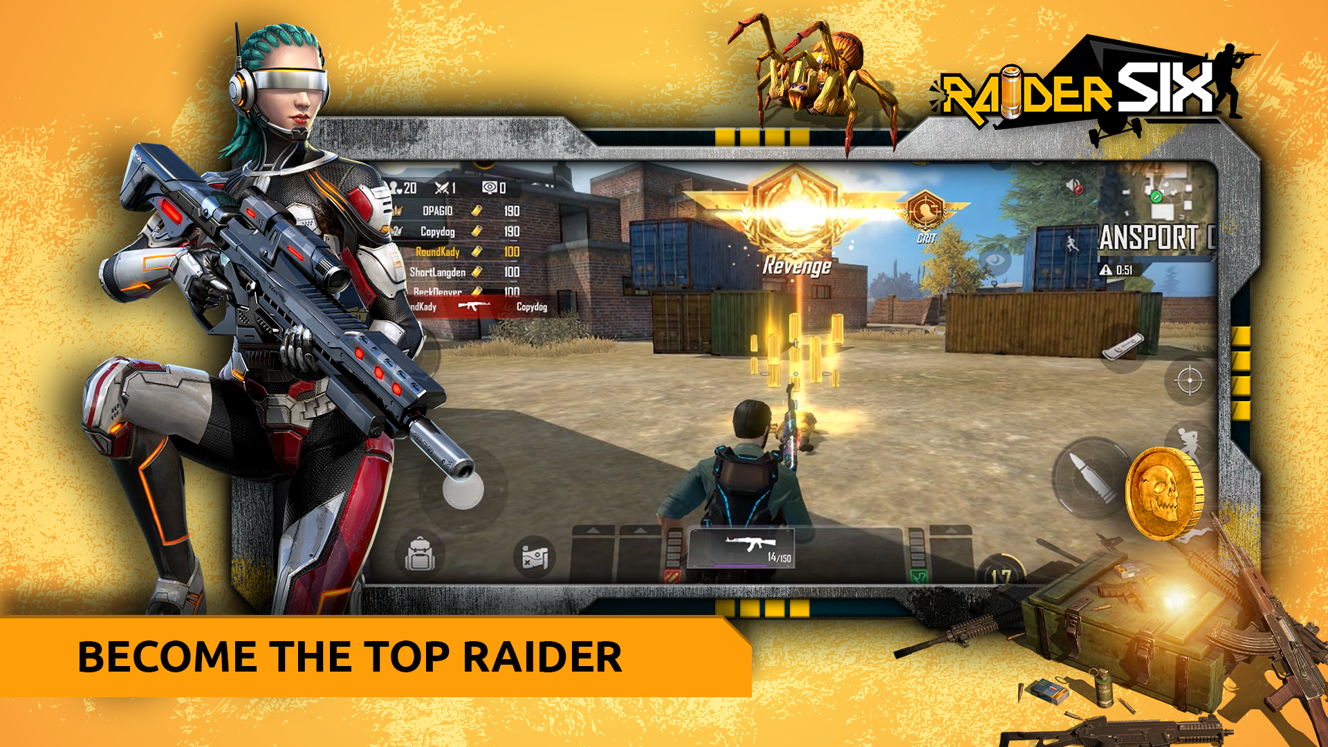 Raider SIX Game Screenshot