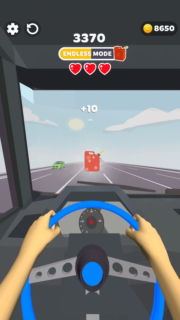 Fast Driver 3D 게임 스크린 샷