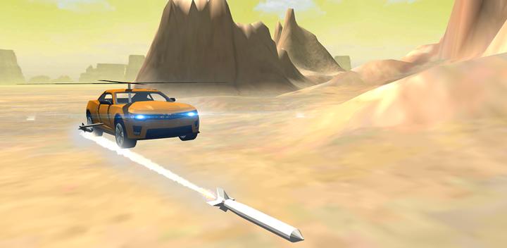Banner of Flying Muscle Helicopter Car 2