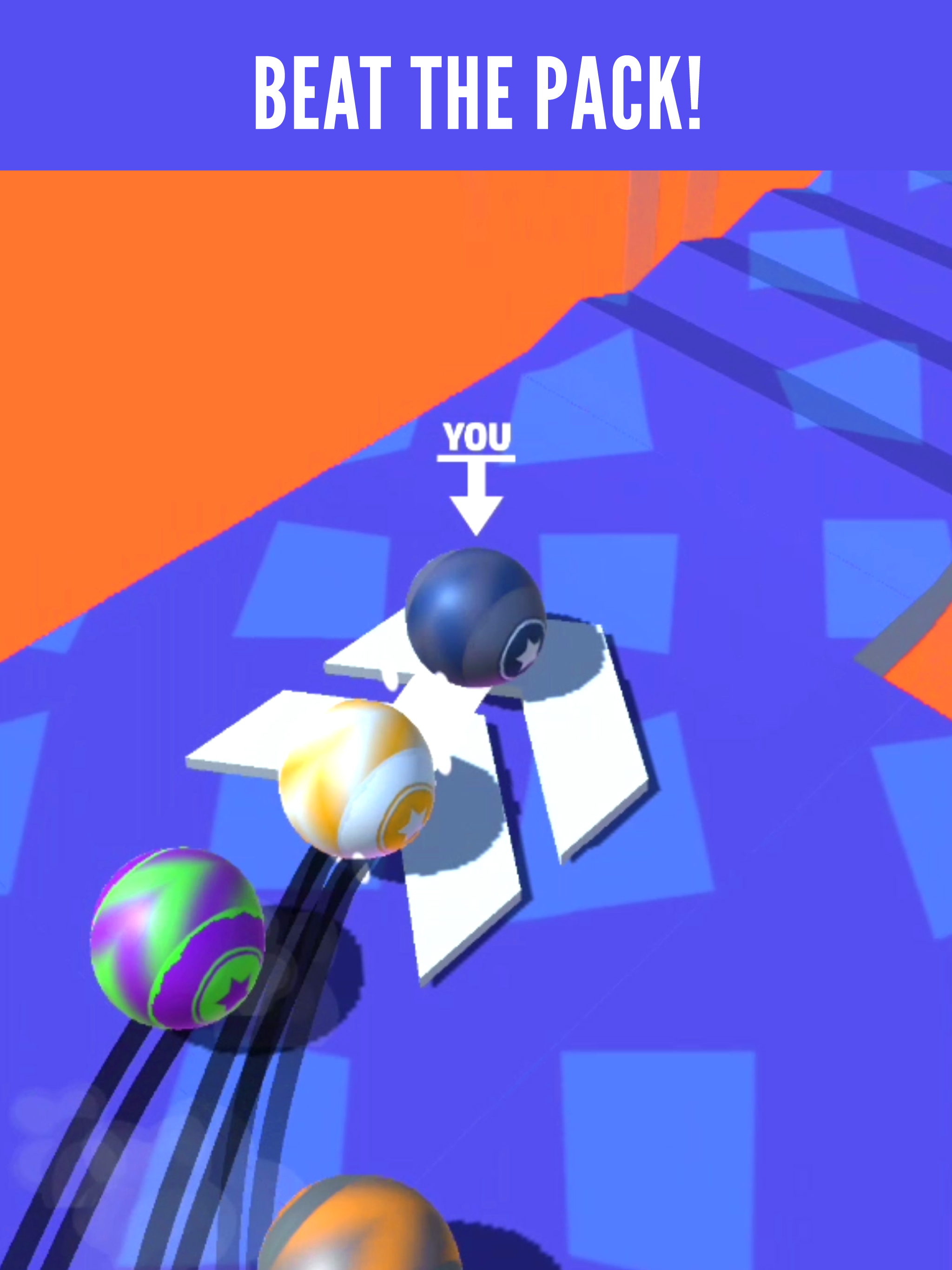 Ball Racer Game Screenshot