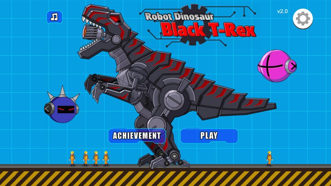 Screenshot 1 of Robot Dinosaurus Hitam T-Rex 23091502