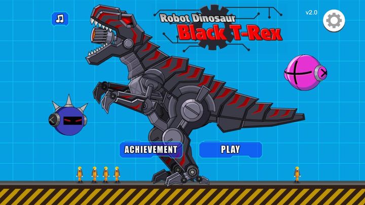 Screenshot 1 of Robot Dinosaur Black T-Rex 23091502
