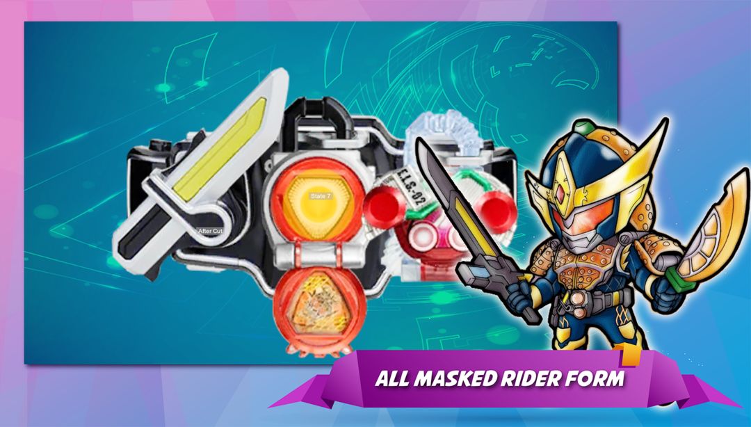 Masked Rider DX : Henshin belt for tokusatsu ภาพหน้าจอเกม