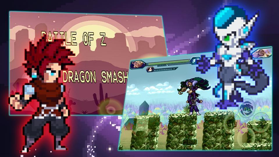 Battle of Z Dragon Smash 게임 스크린 샷