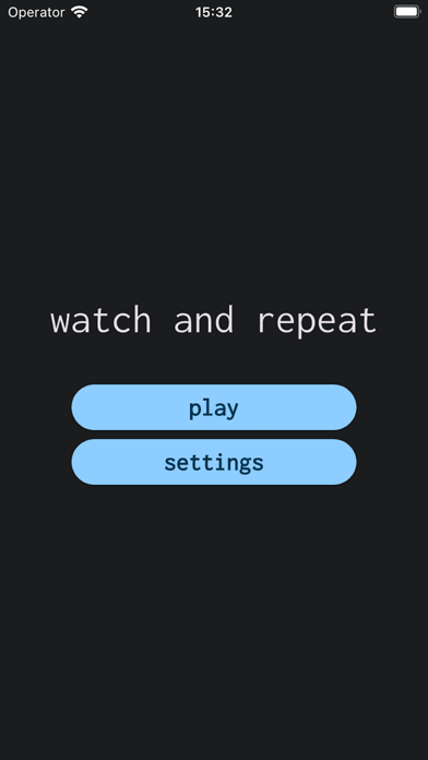 Watch And Repeat Game Screenshot