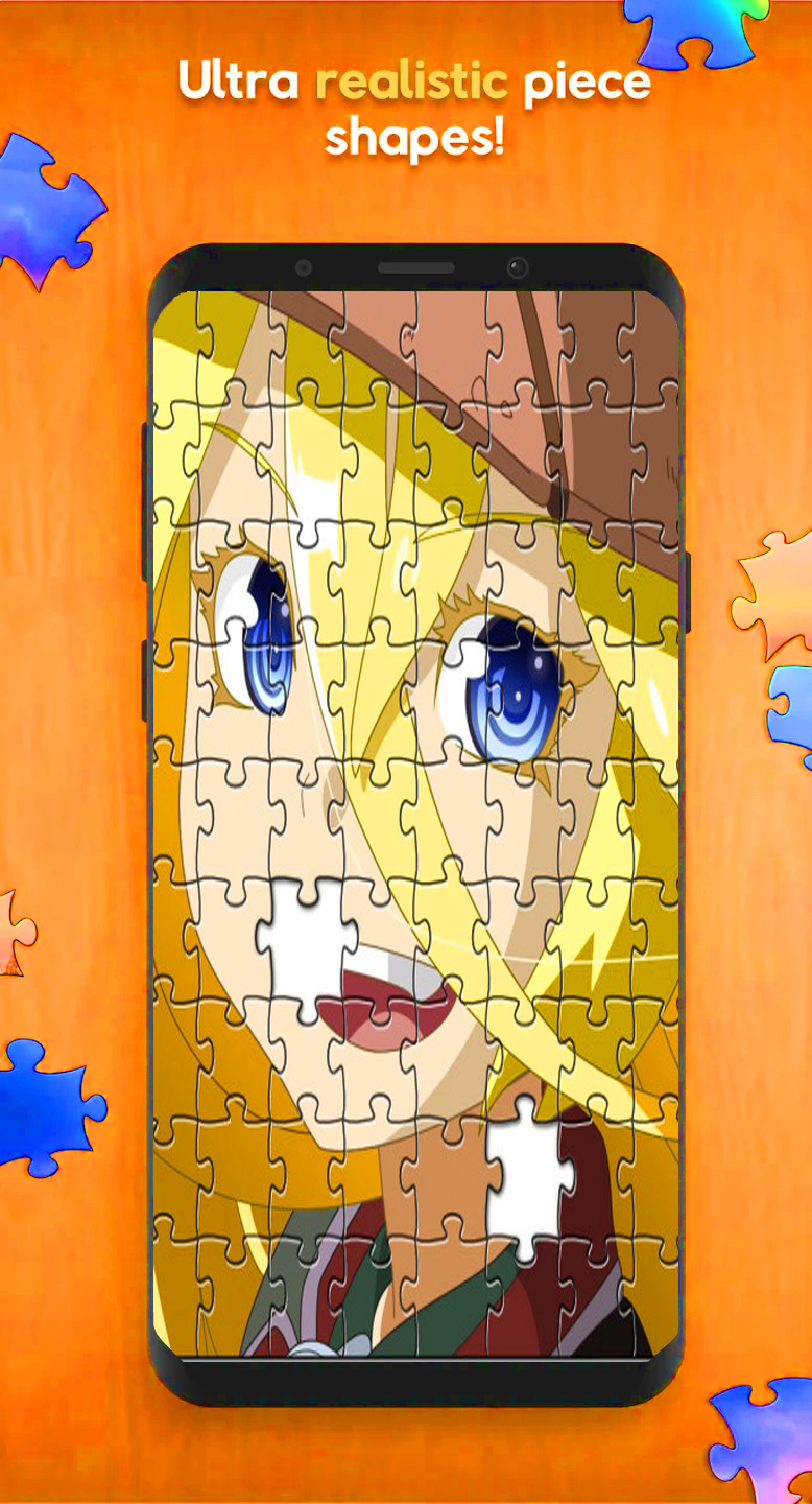 Made in Abyss Anime Puzzle Game Screenshot