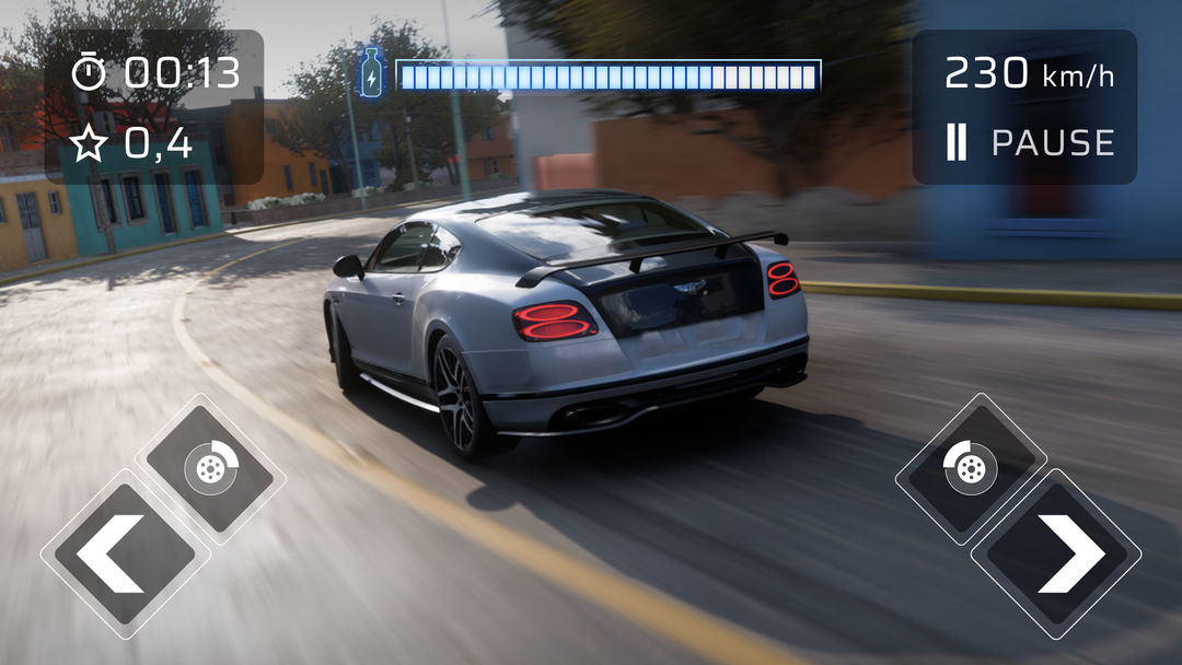 Car Drive Bentley Continental 게임 스크린 샷