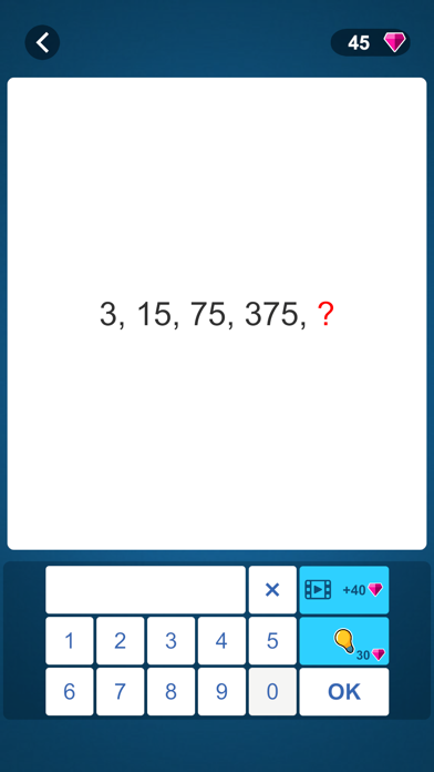 Math Quiz - IQ Puzzles Game Screenshot