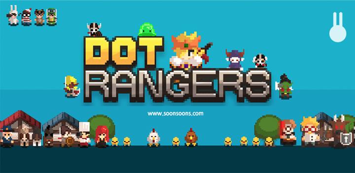 Banner of Dot Rangers - Retro RPG 