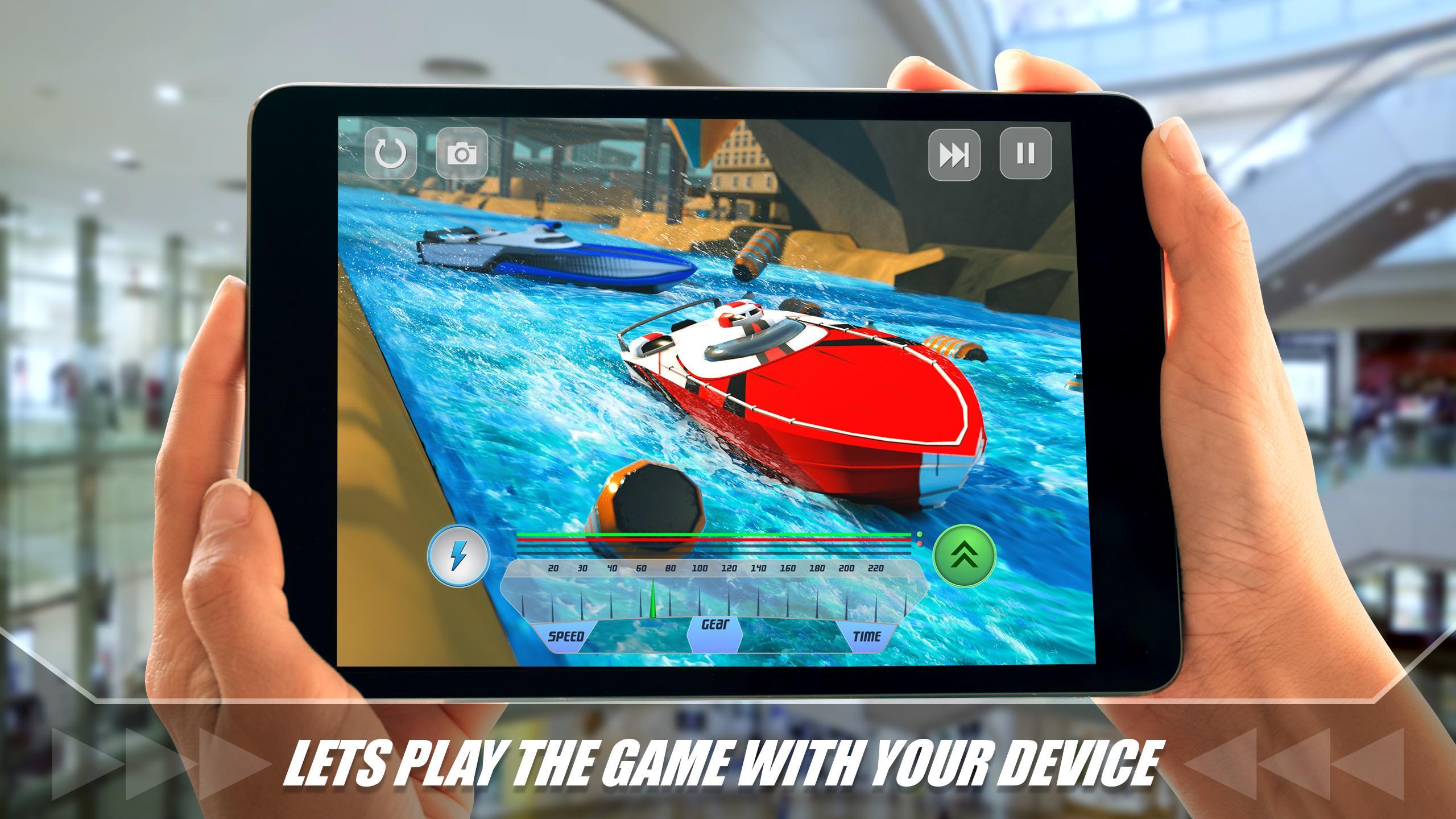 Screenshot 1 of Симулятор гонок на водных лодках 3D 1.0