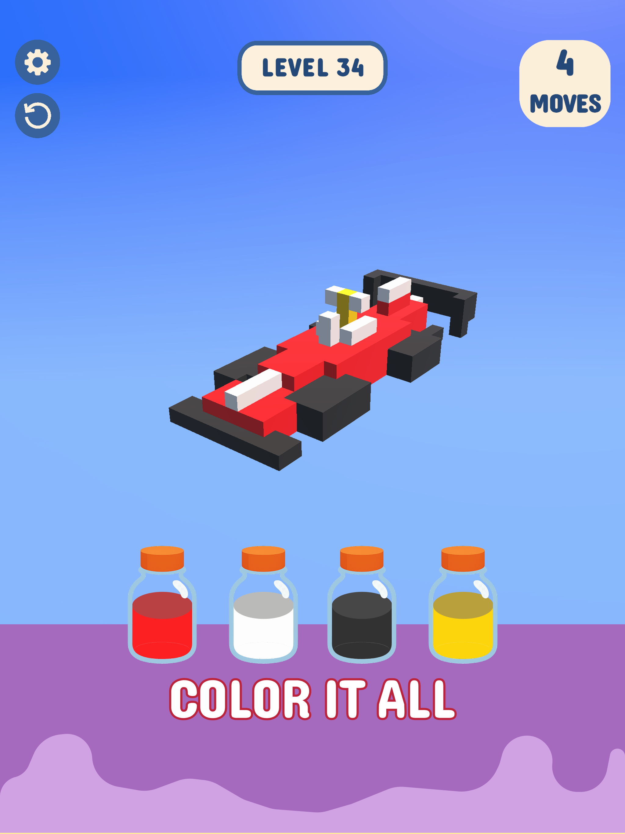 Dye My Blocks Game Screenshot
