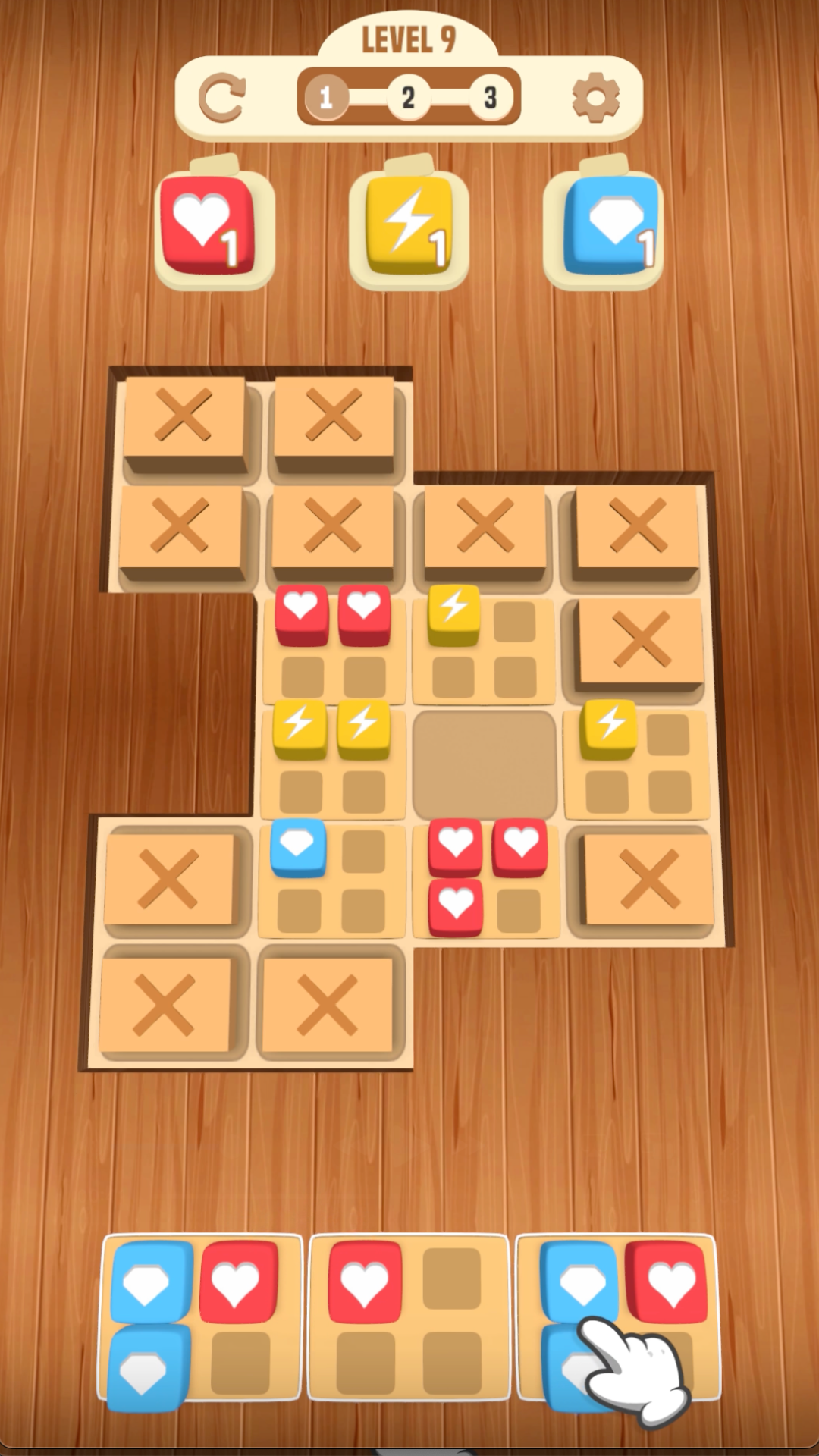 Wood Sort Game Screenshot