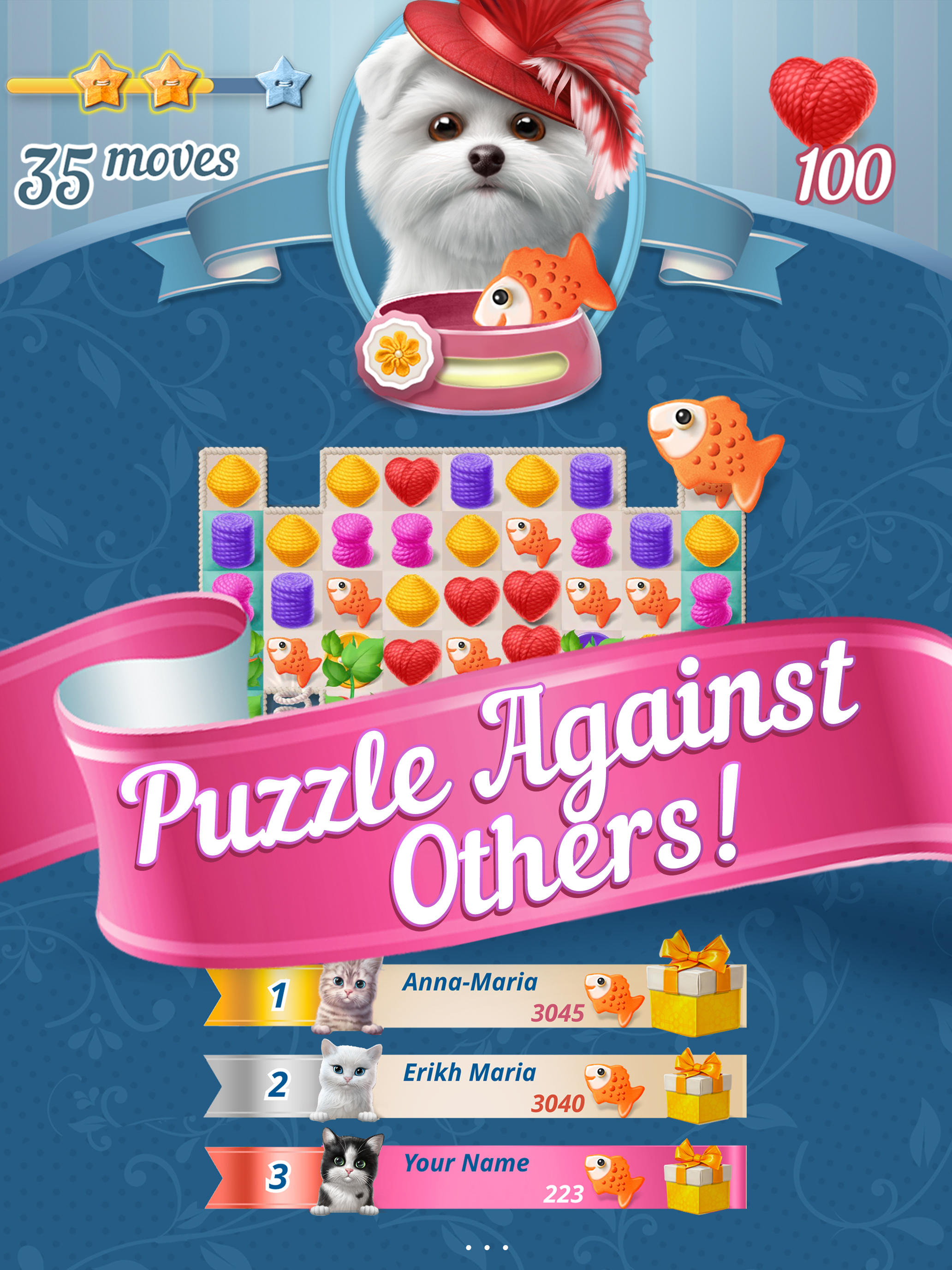 Knittens: Cats & Dogs Game Screenshot