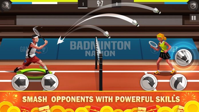 Screenshot of Badminton League