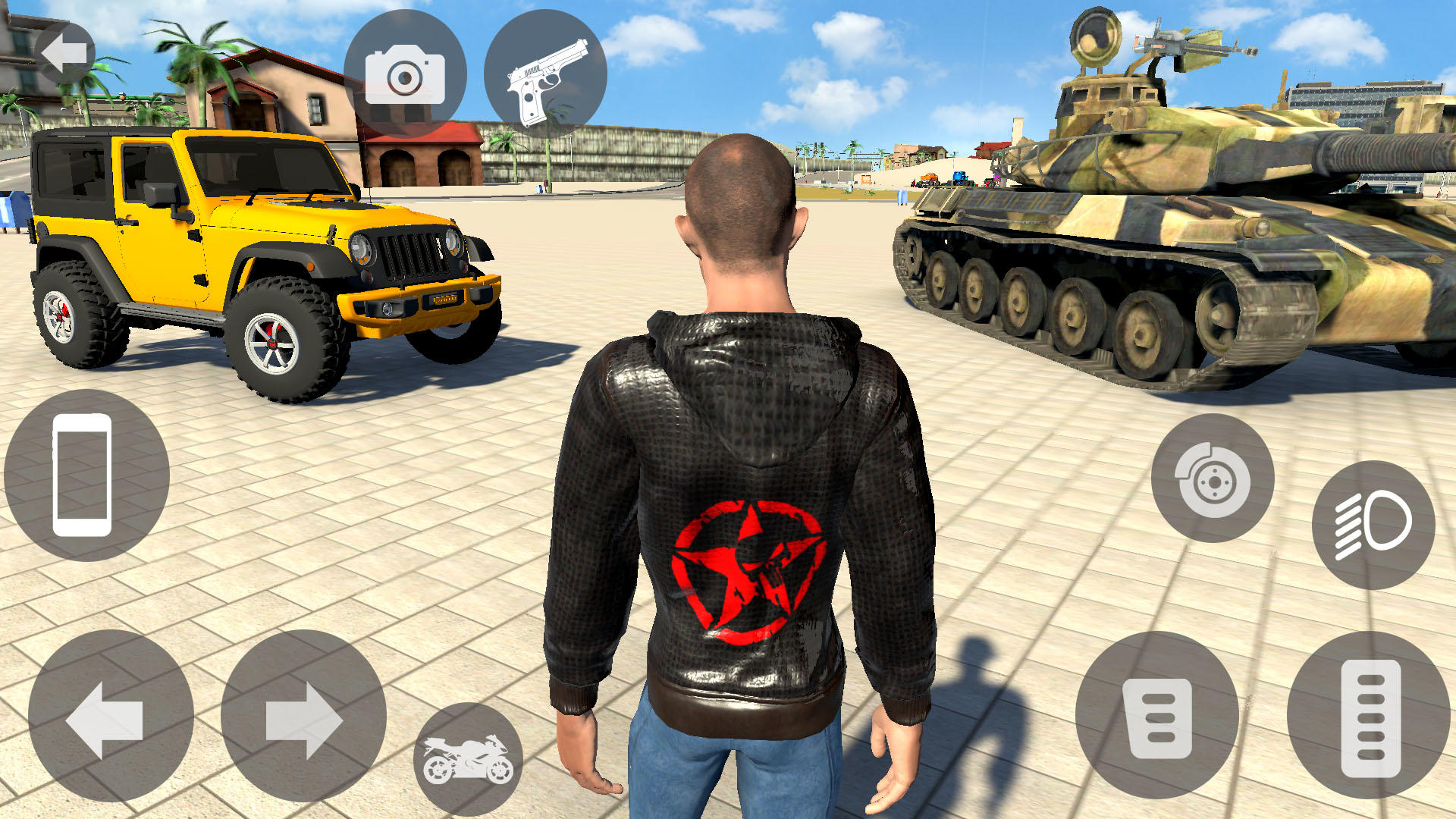 Indian Bike Crime Driving 3D Game Screenshot