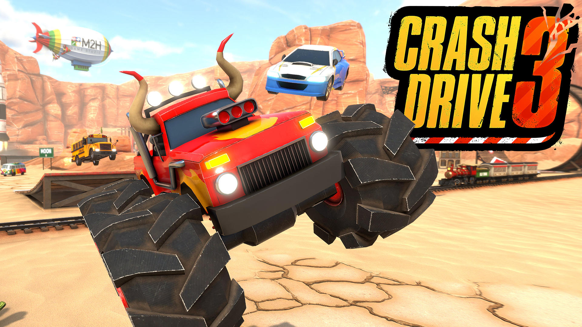 Banner of Crash Drive 3: Car Stunting 