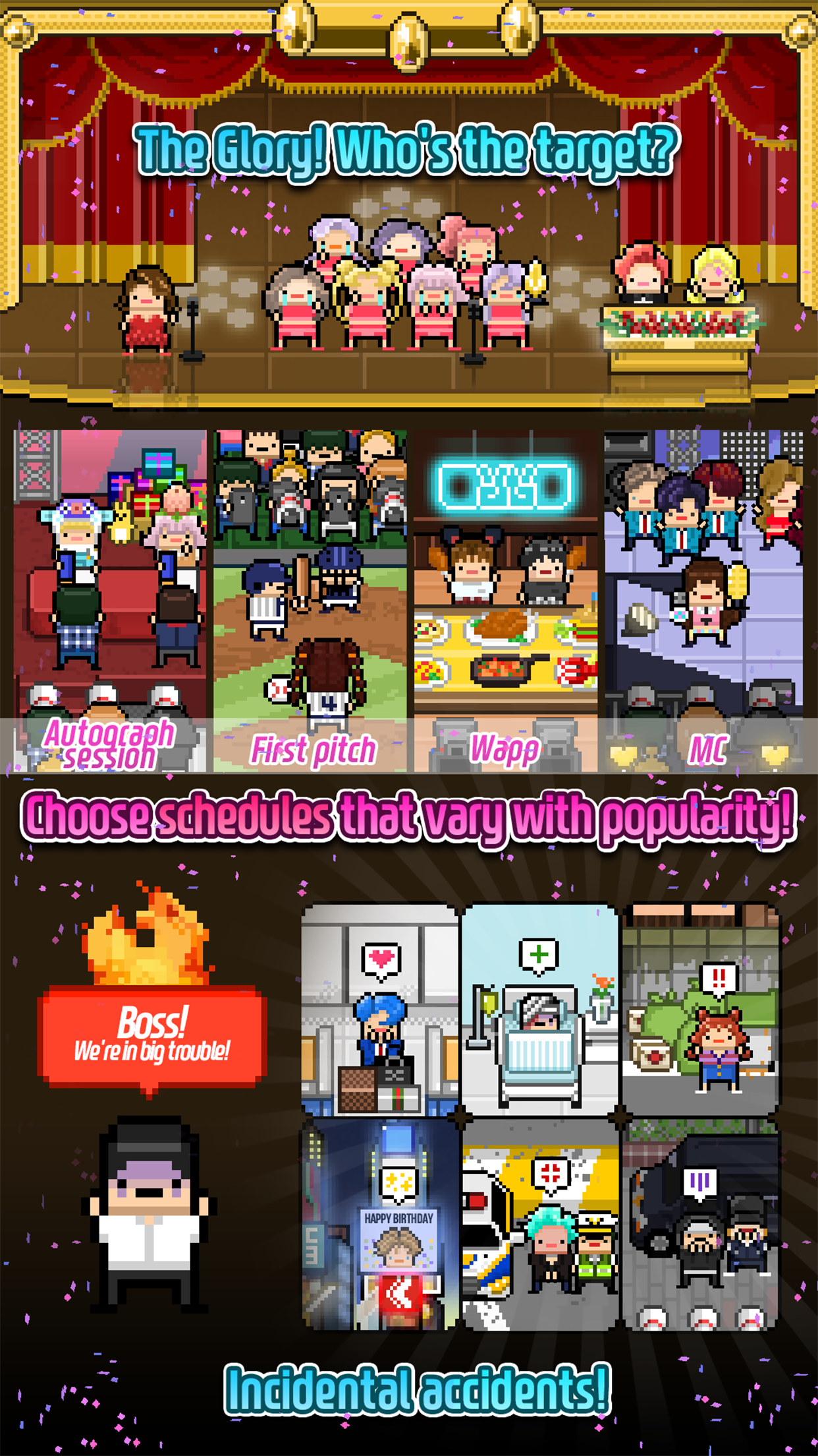 Monthly Idol screenshot game