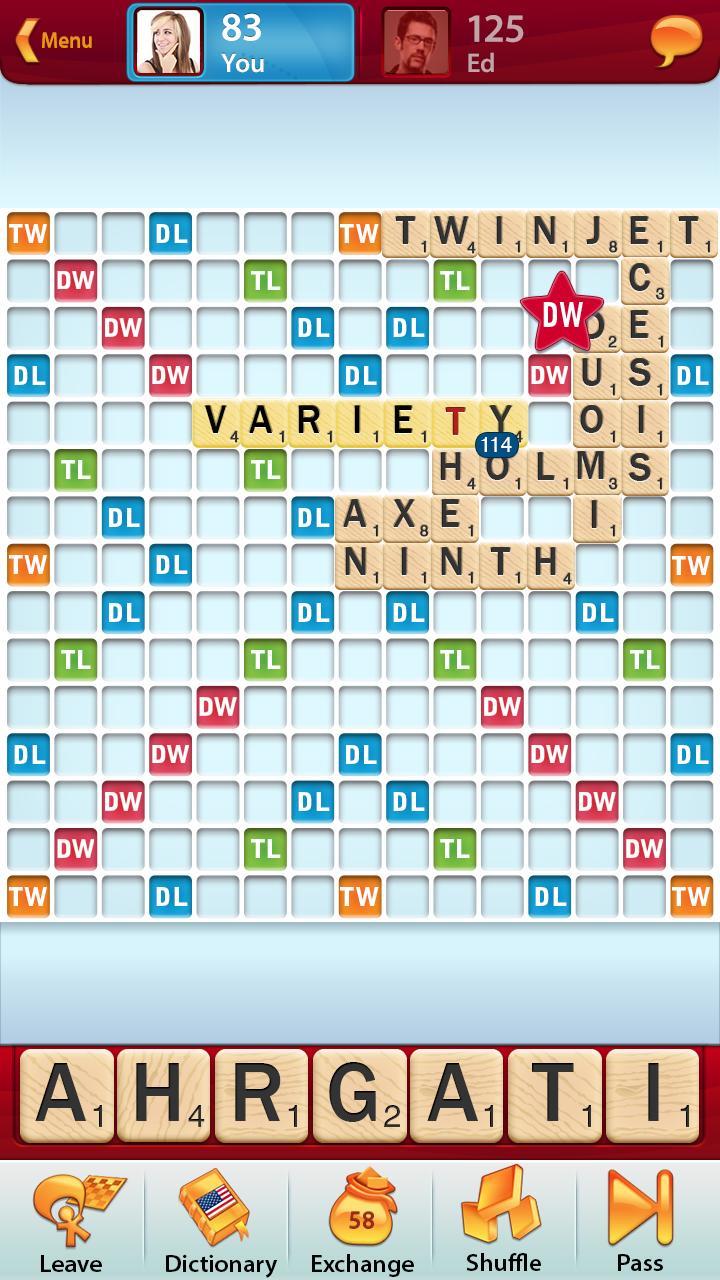 SCRABBLE ภาพหน้าจอเกม