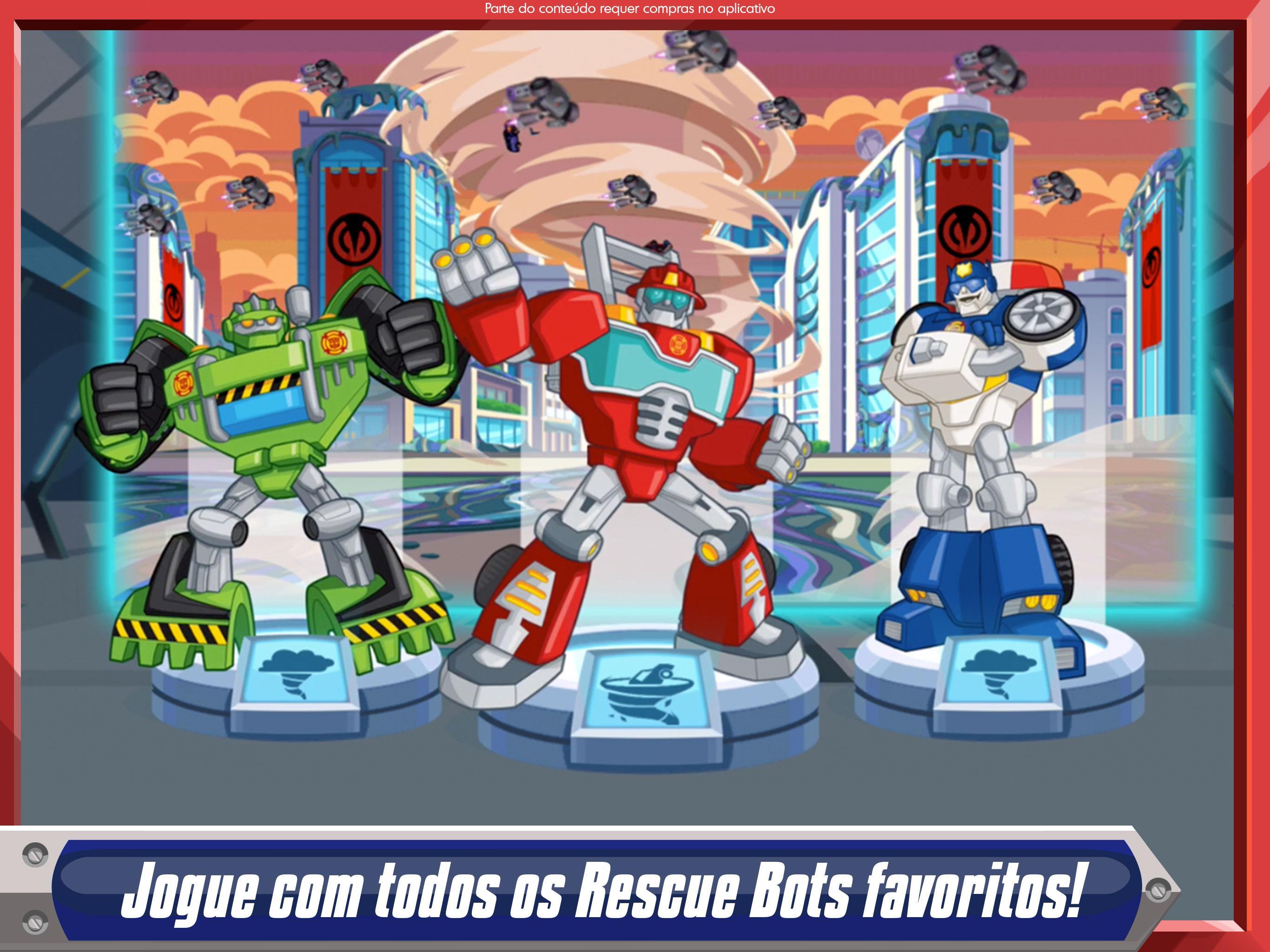 Captura de Tela do Jogo Transformers Rescue Bots: Dash