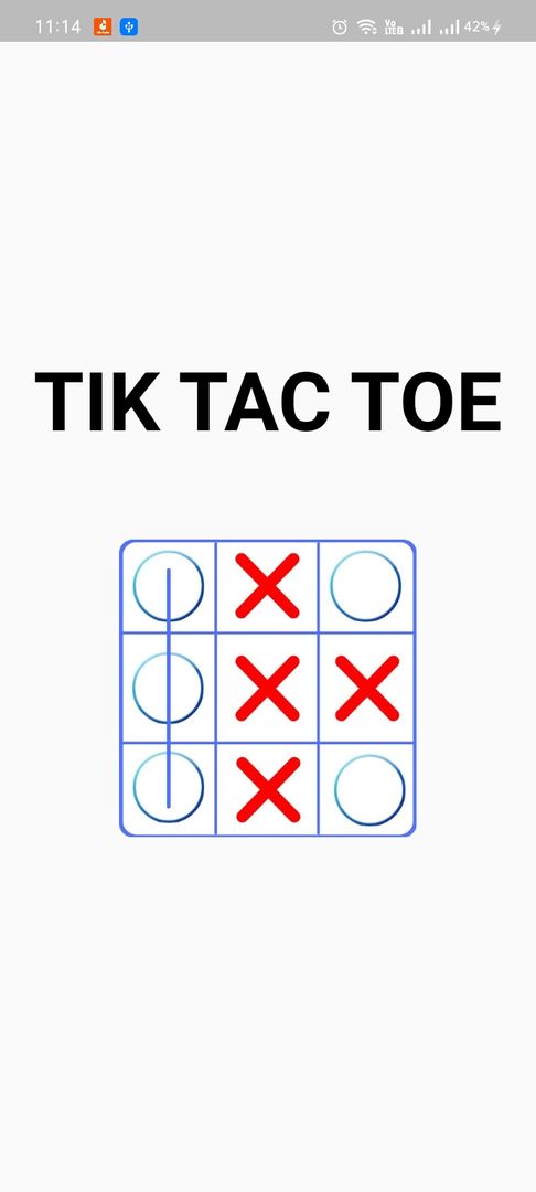 Screenshot of Tik Tac Toe: Criss Cross