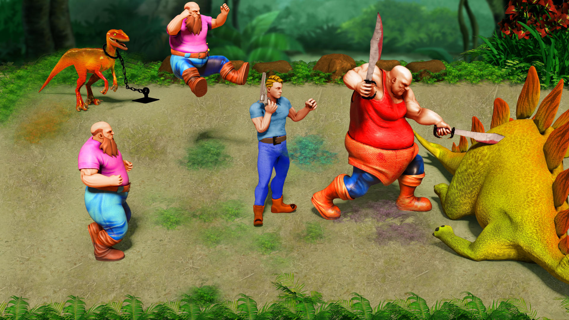 Beat Em up karate Fighter Game Game Screenshot