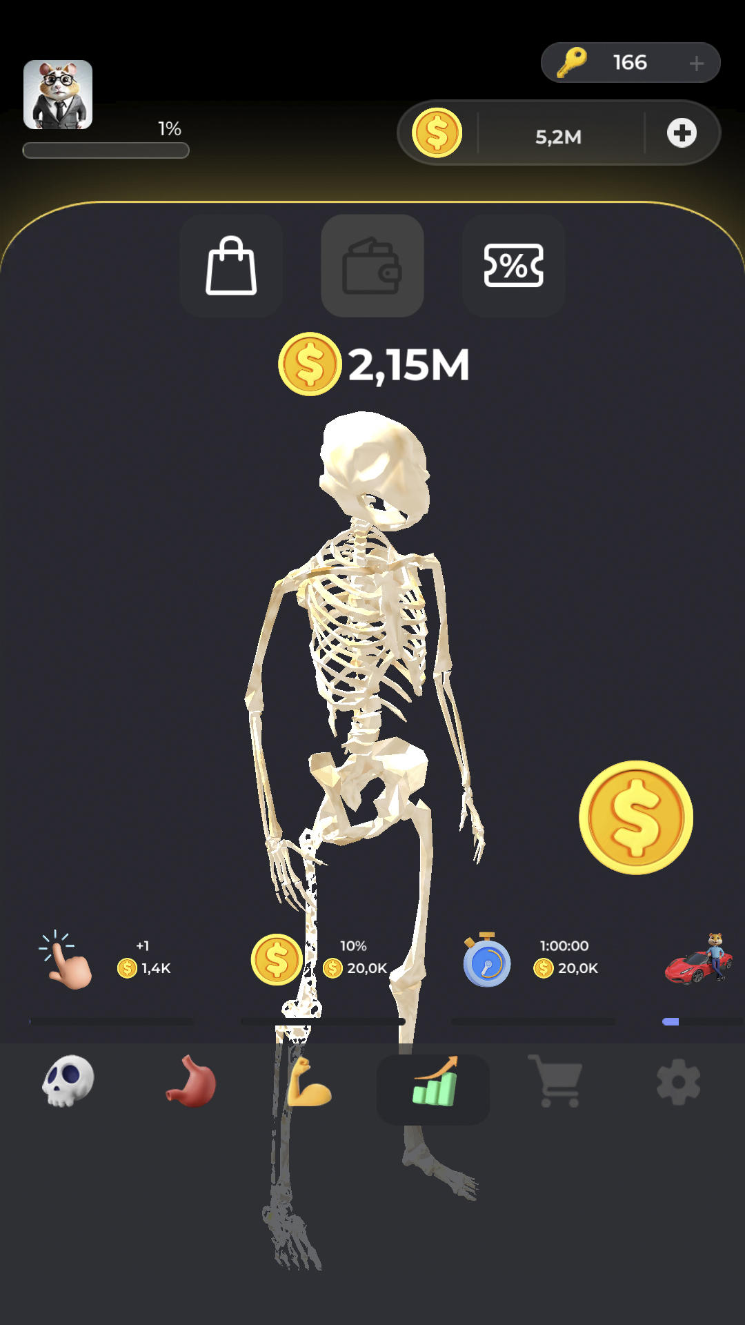 Hamster Clicker - Get Token Game Screenshot