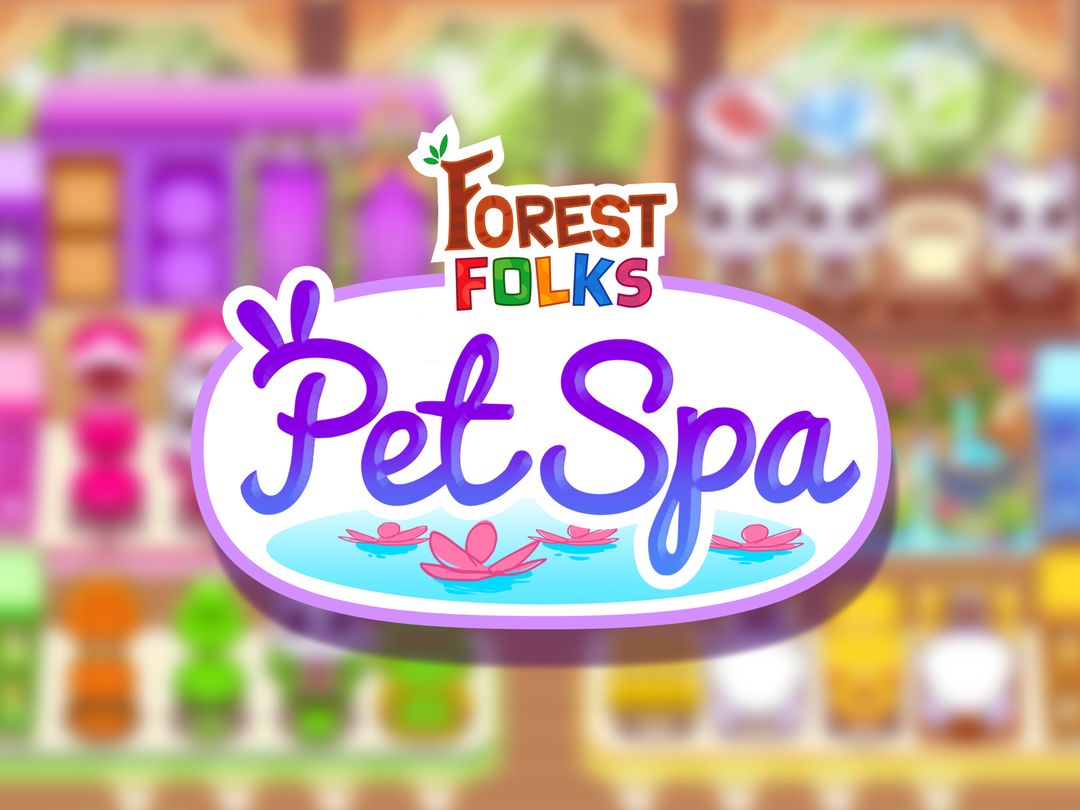 Forest Folks - Your Own Adorable Pet Spa 게임 스크린 샷