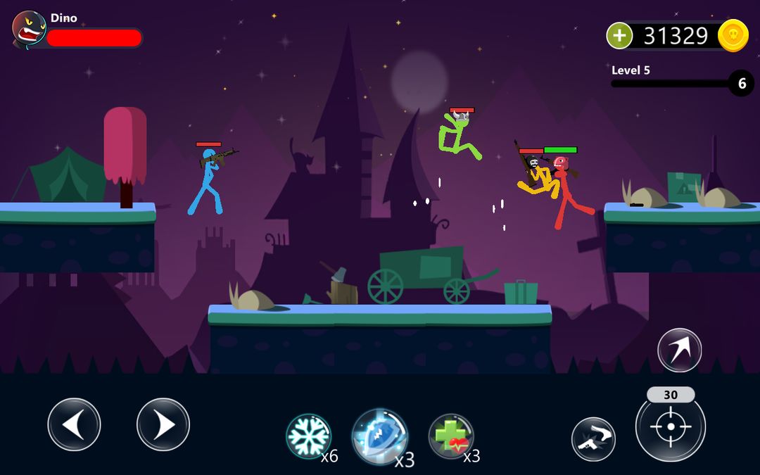 Stickman Fighter Infinity ภาพหน้าจอเกม