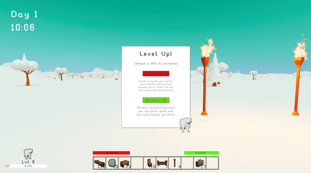 Screenshot of Polar Bear Game