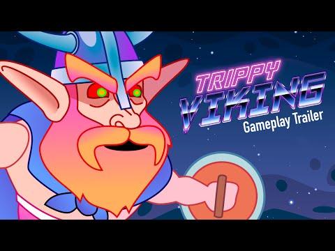 Captura de Tela do Vídeo de Trippy Viking