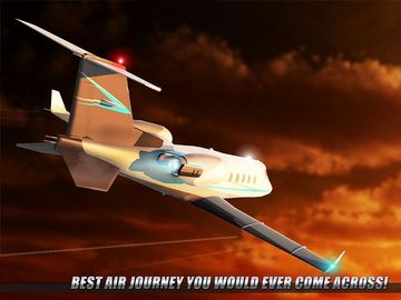City Airplane Flight Tourist Transport Simulator Game Screenshot