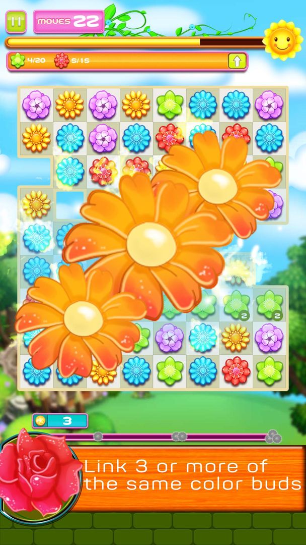 Screenshot of Blossom Blast