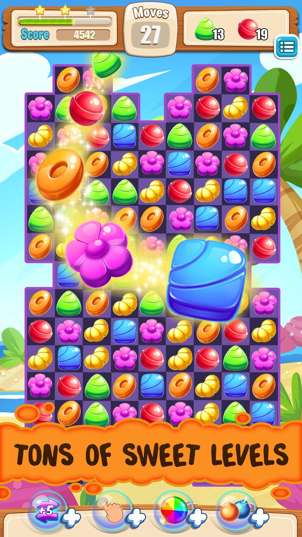 Candy Island Match 3 Game Screenshot