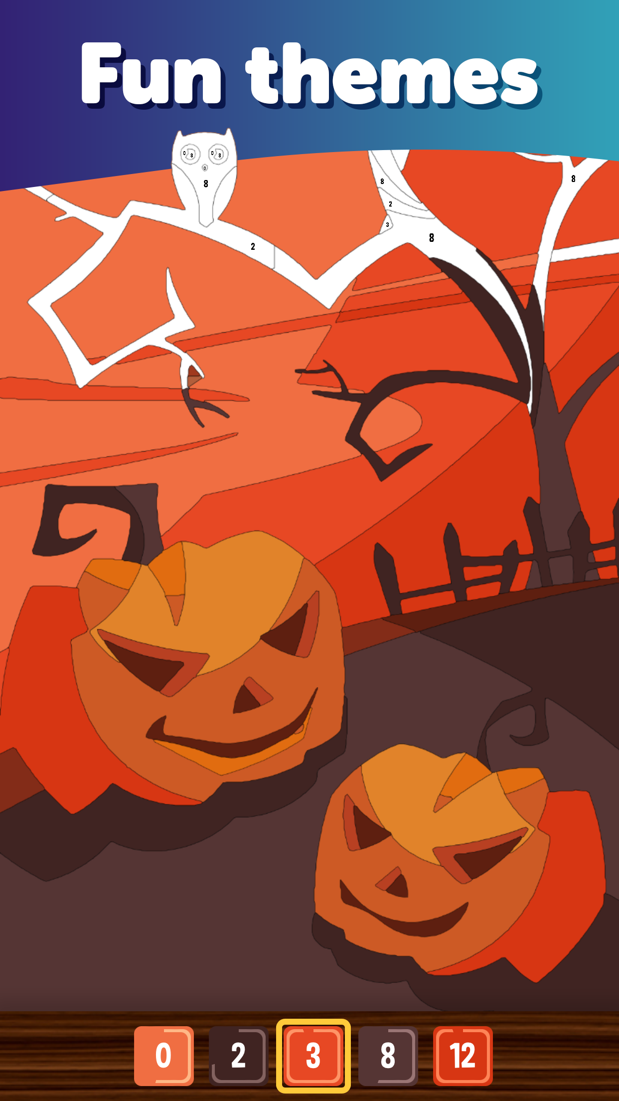 Cuplikan Layar Game Adult Coloring Book: By Number