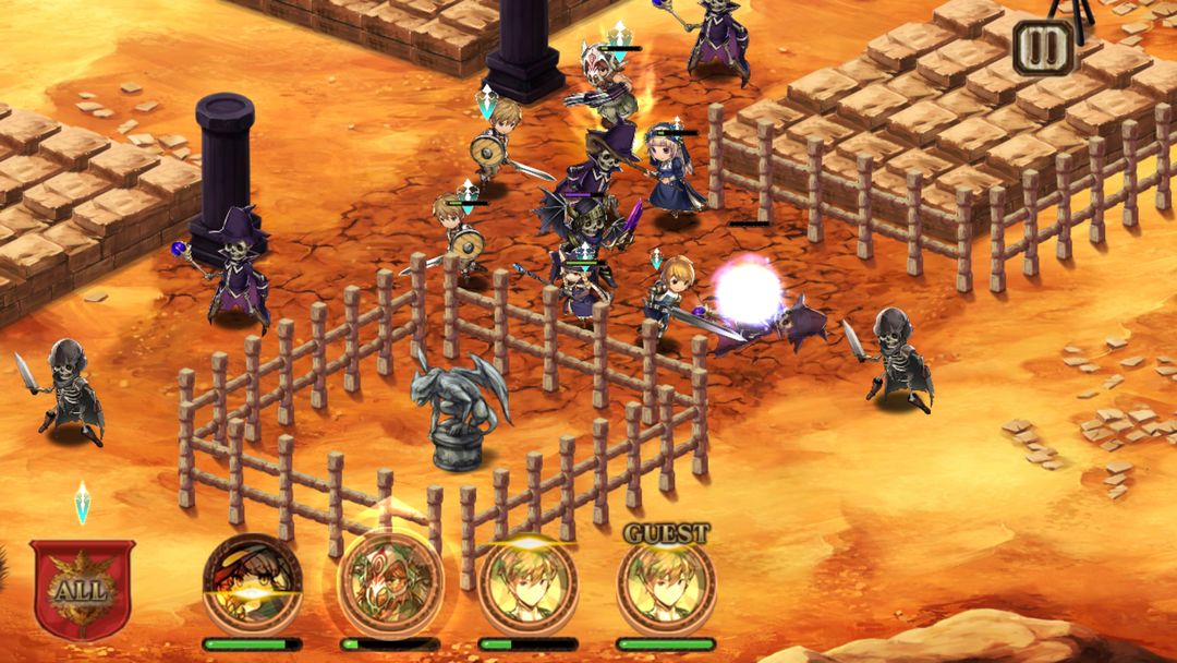 逆襲のファンタジカ: ブラッドライン screenshot game