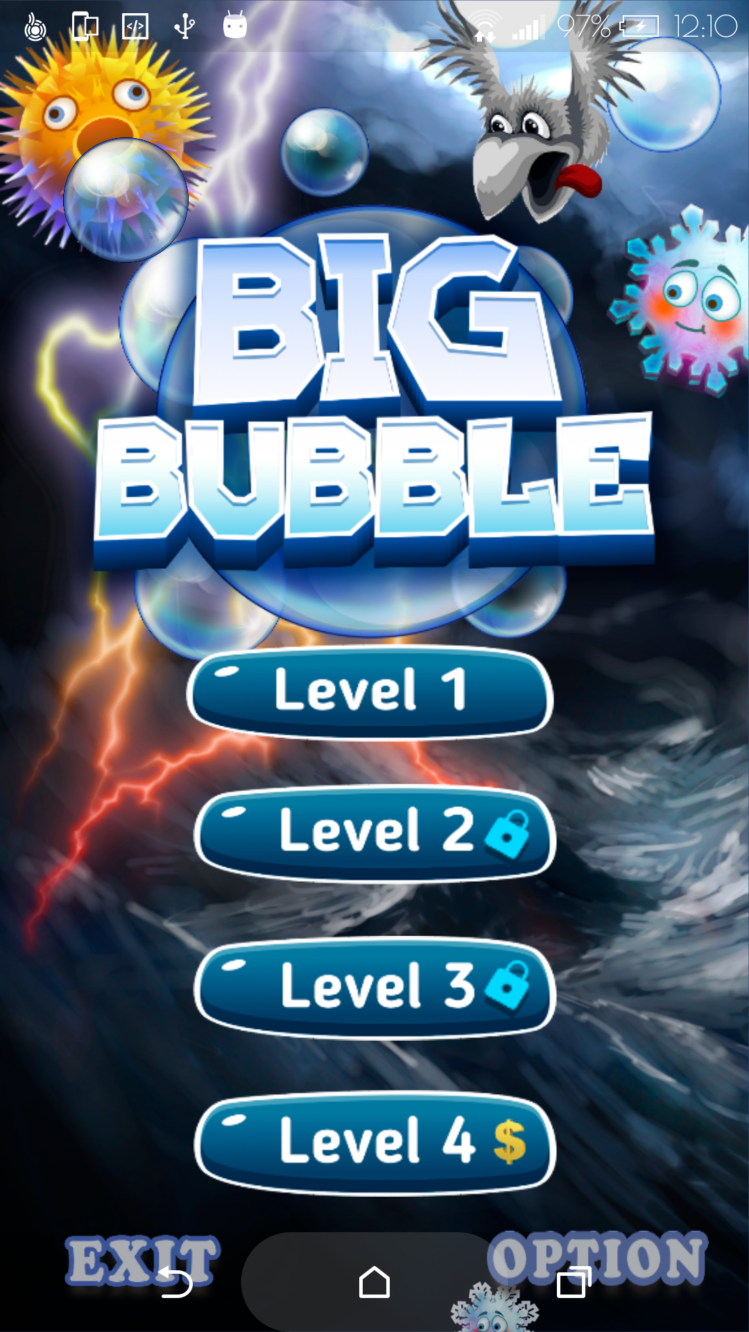 Скриншот игры Big Bubble