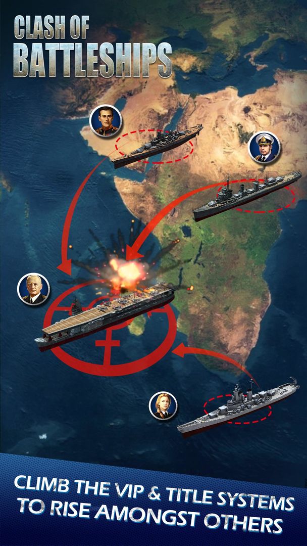 Clash of Battleships - COB screenshot game