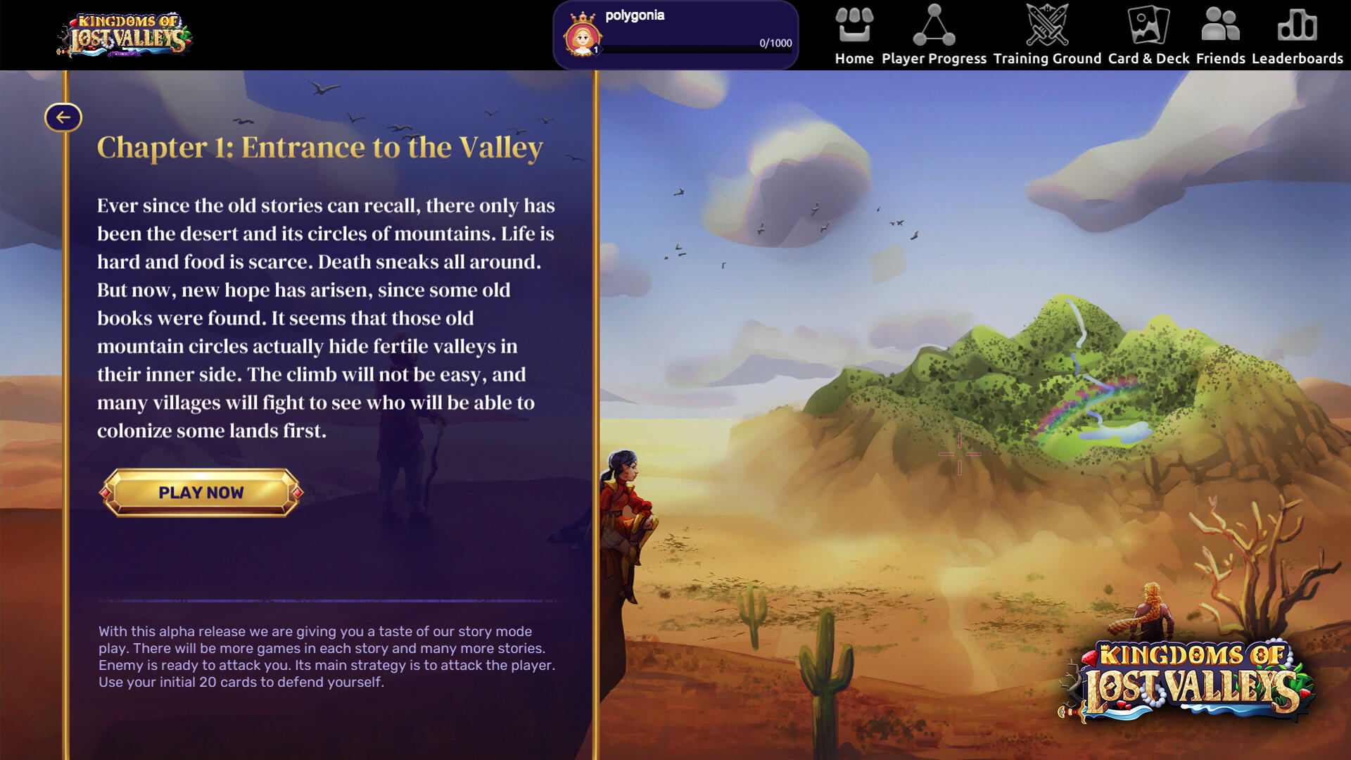 Kingdoms of Lost Valleys ภาพหน้าจอเกม