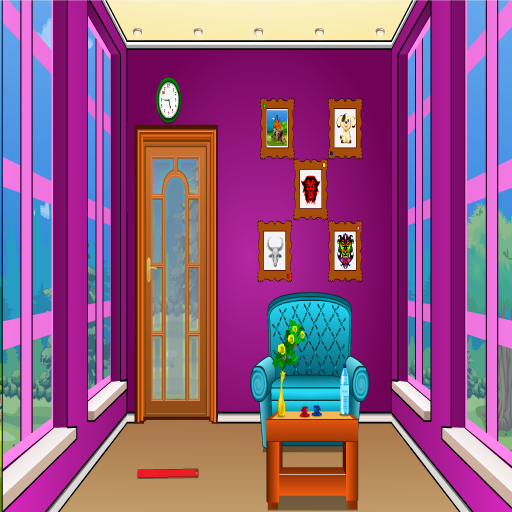Purple Home Escape 2 게임 스크린샷