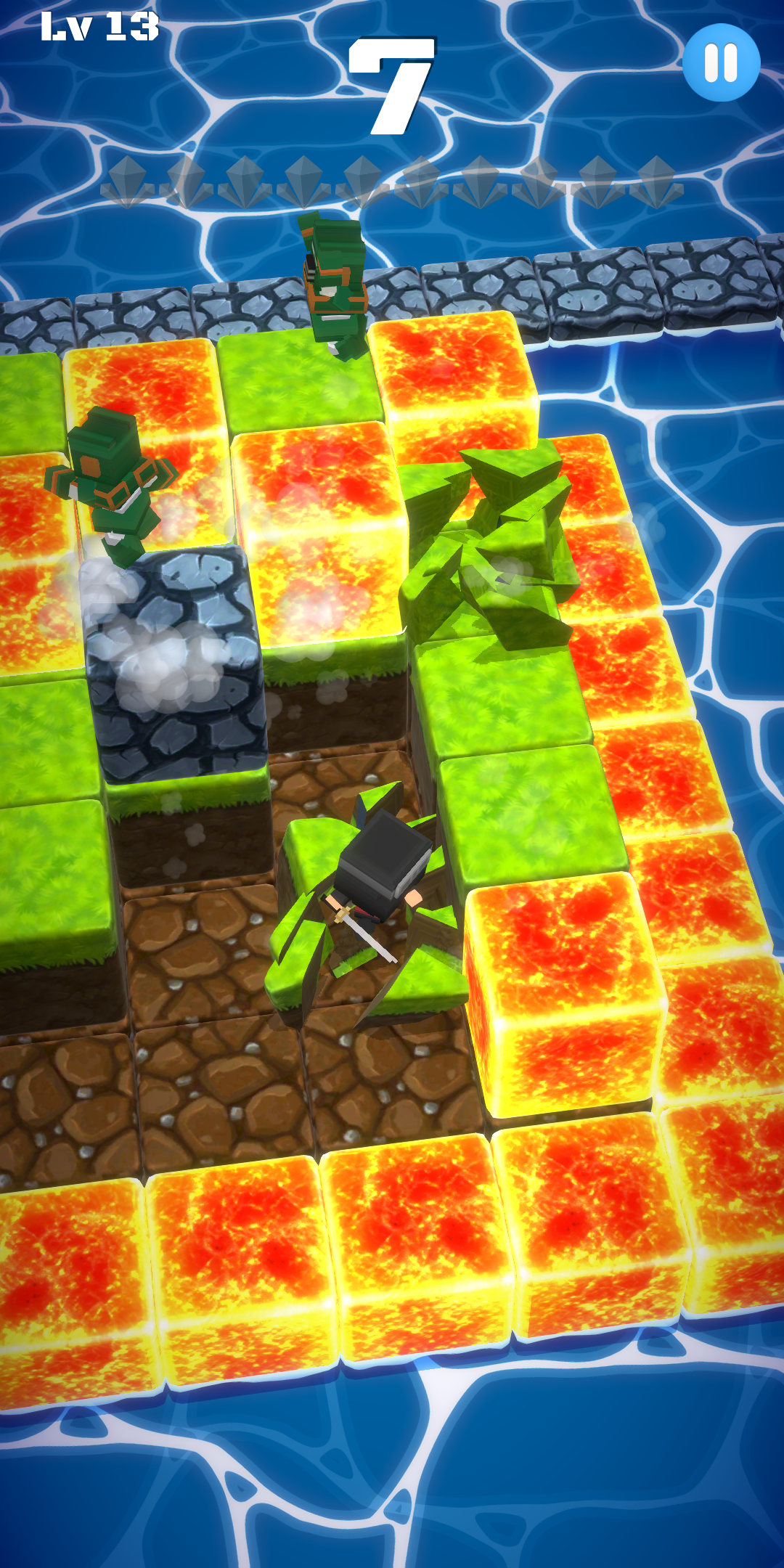 Screenshot 1 of Jumpion - Puzzle & Action - 1.0.1