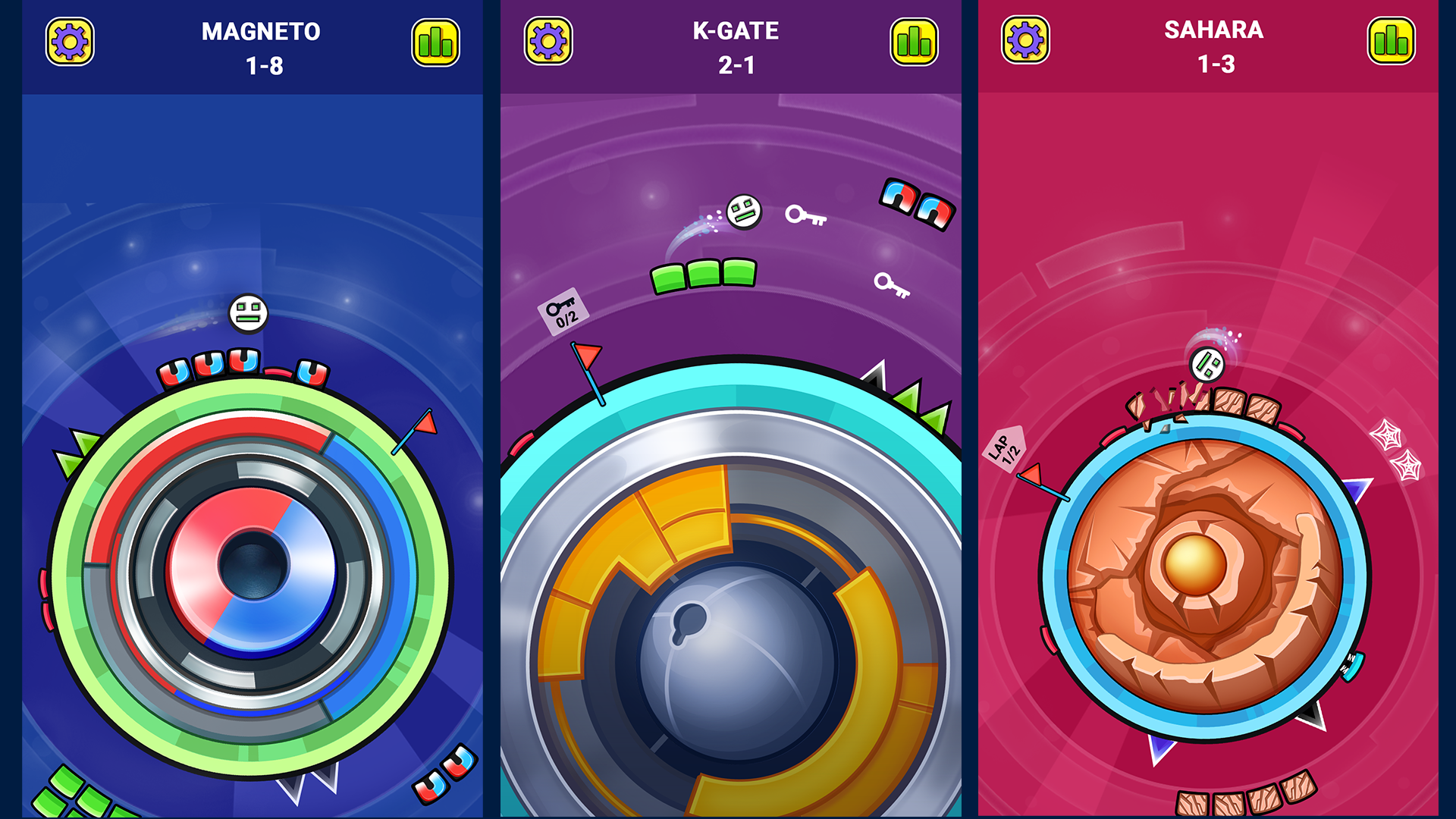 Geometry Loop Game Screenshot